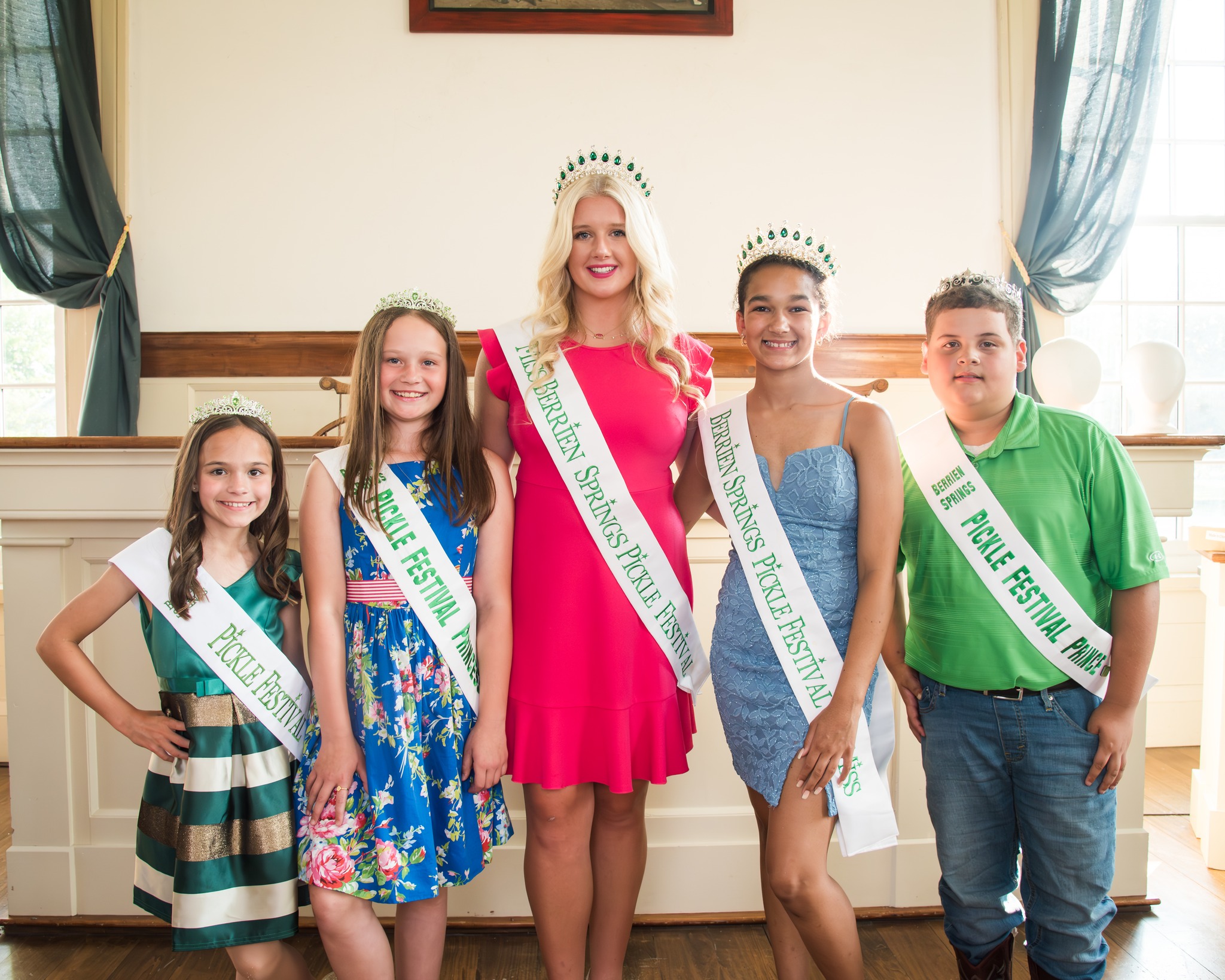 Berrien Springs Pickle Prince and Princess